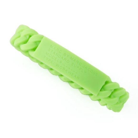Marc By Marc Jacobs Jewelry - Marc by Marc Jacobs Neon Green Chain Bracelet